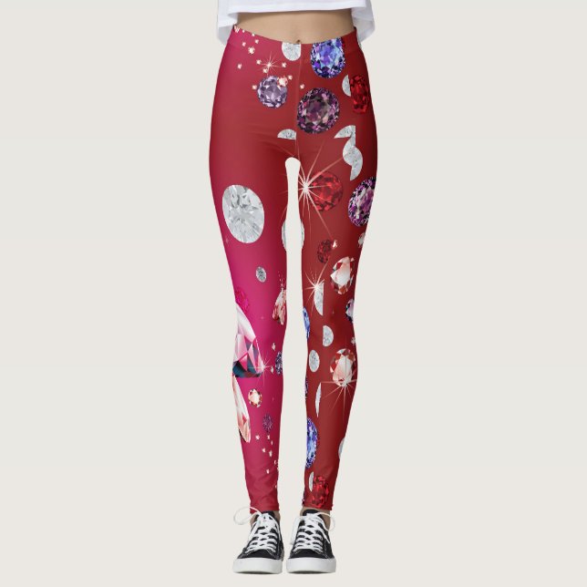 Diamond Galaxy 6 Leggings (Framsida)