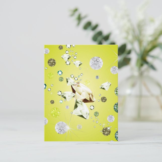 Diamond Galaxy 8 Helg Vykort (Stående Fram)