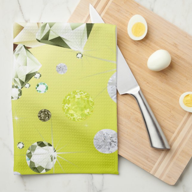 Diamond Galaxy 8 Kökshandduk (Vikt i Fjärdedel)