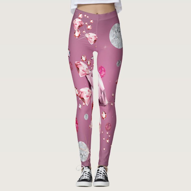 Diamond Galaxy 9 Leggings (Framsida)