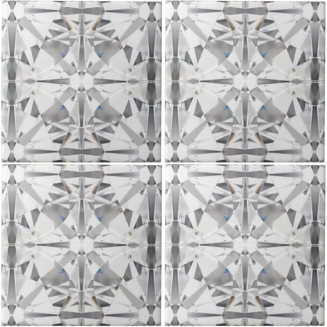 Diamond Gemstone Kakelplatta (Set in group of 4)
