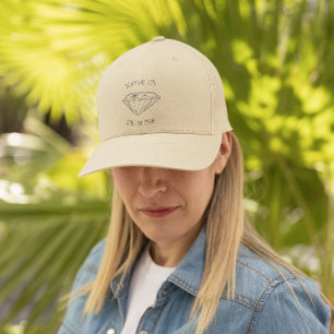 Diamond Girl Shine Personlig Keps
