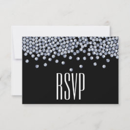 Diamond Glitter Typography Bröllop OSA
