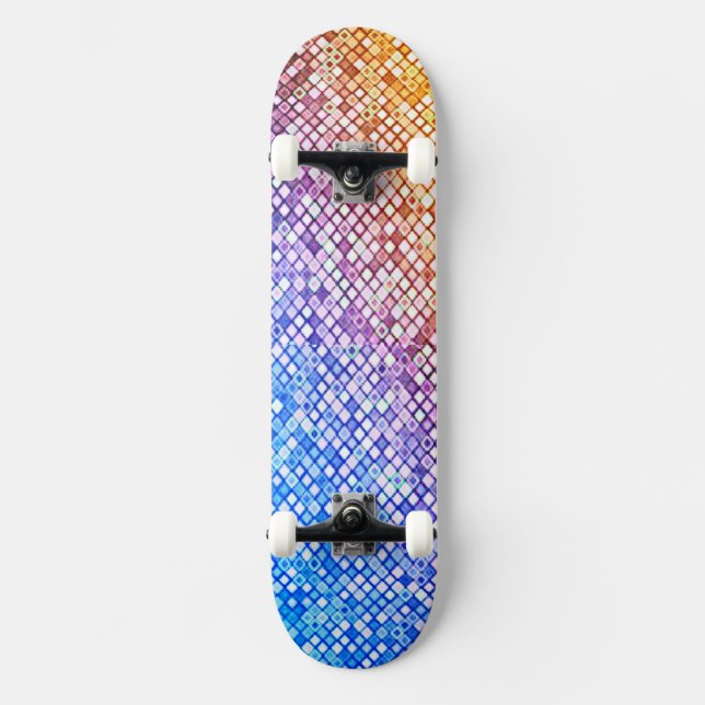 Diamond Gnistra Ombre Mini Skateboard Bräda 18,5 Cm (Framsida)
