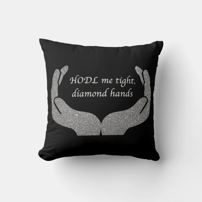 Diamond Händer Dekorativ kudde (Framsida)