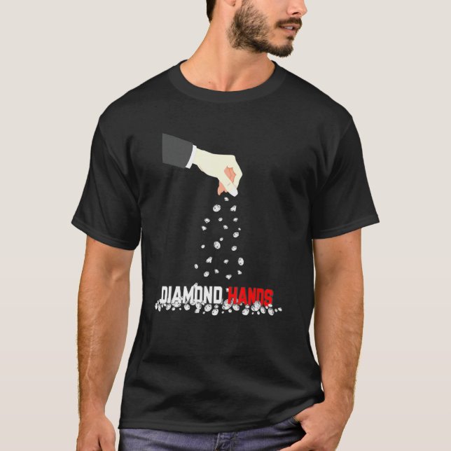 Diamond Händer Sprinkle i Wall street T Shirt (Framsida)
