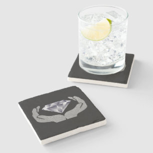 Diamond Händer Stone Underlägg