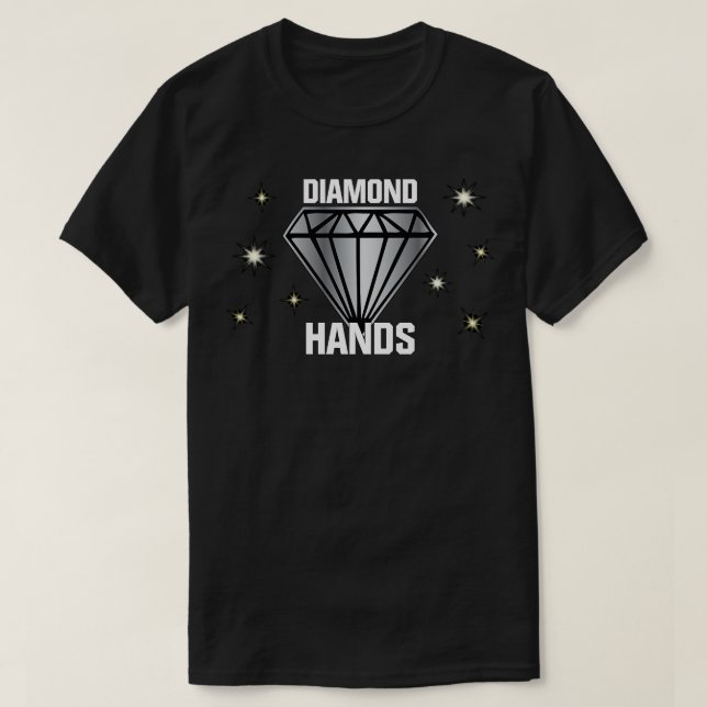 Diamond Händer T Shirt (Design framsida)