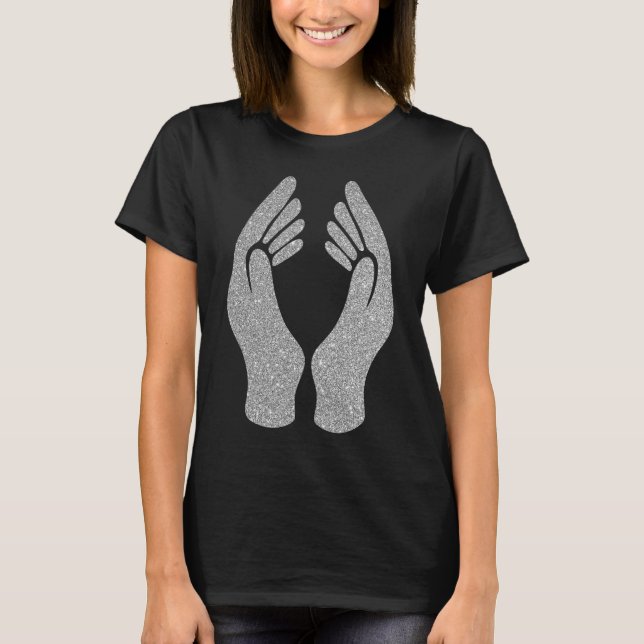Diamond Händer T Shirt (Framsida)