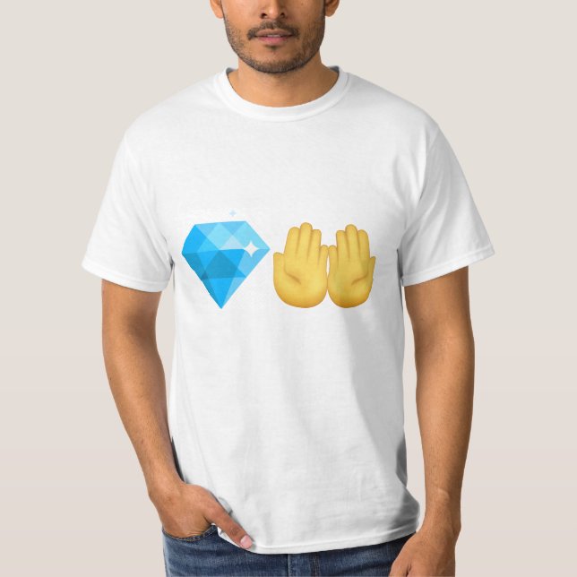 Diamond händer t-shirts (Framsida)