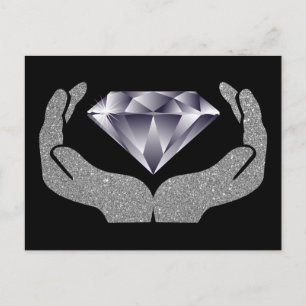 Diamond Händer Vykort