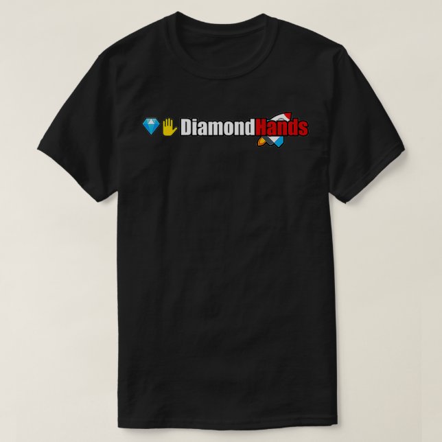 Diamond Hands  T Shirt (Design framsida)