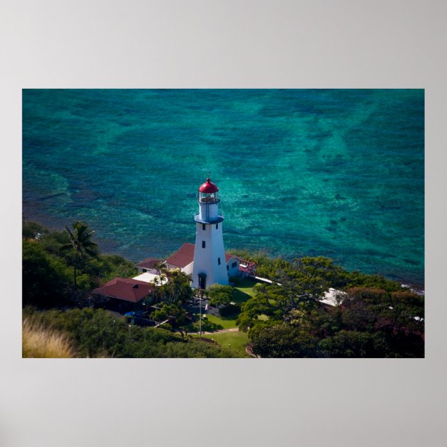 Diamond Head Lighthouse Poster (Framsidan)