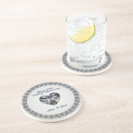 Diamond Heaert 60:e Bröllop-årsdagen Underlägg