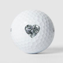 Diamond Heart Golf Boll