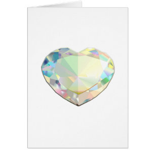 Diamond Heart Hälsningskort