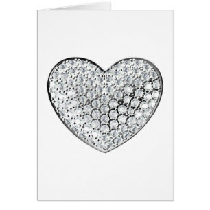 Diamond Heart Hälsningskort