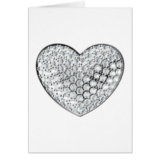 Diamond Heart Hälsningskort