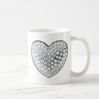 Diamond Heart Kaffemugg