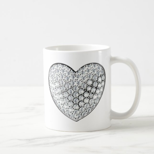 Diamond Heart Kaffemugg (Höger)