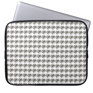 Diamond Heart Laptop Fodral