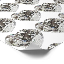 Diamond Heart Poster