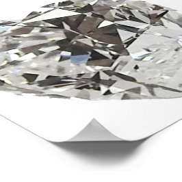 Diamond Heart Poster