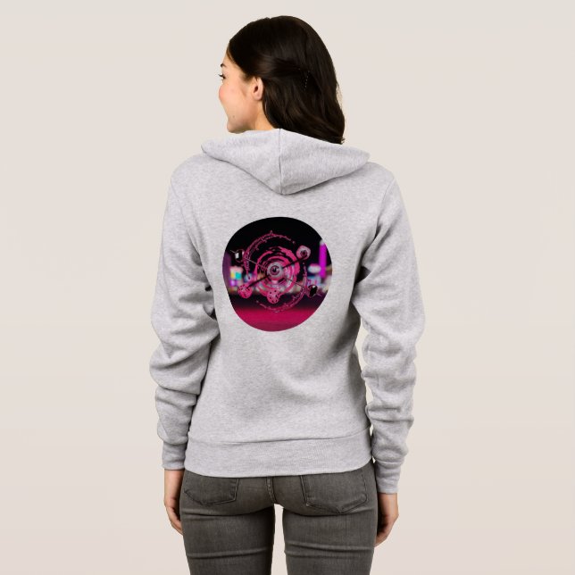 Diamond Heart Vegas Kärlek Hoodie 💖 💎 T Shirt (Hel baksida)