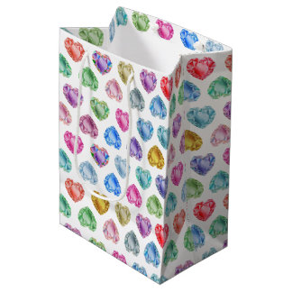 Diamond Heart Watercolor Mönster Cute Pastel Girly