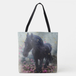 DIAMOND i Flowers ~ Tote Bag Tygkasse