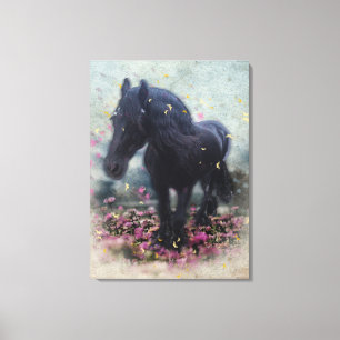 DIAMOND i Flowers ~ Wrapped Canvas