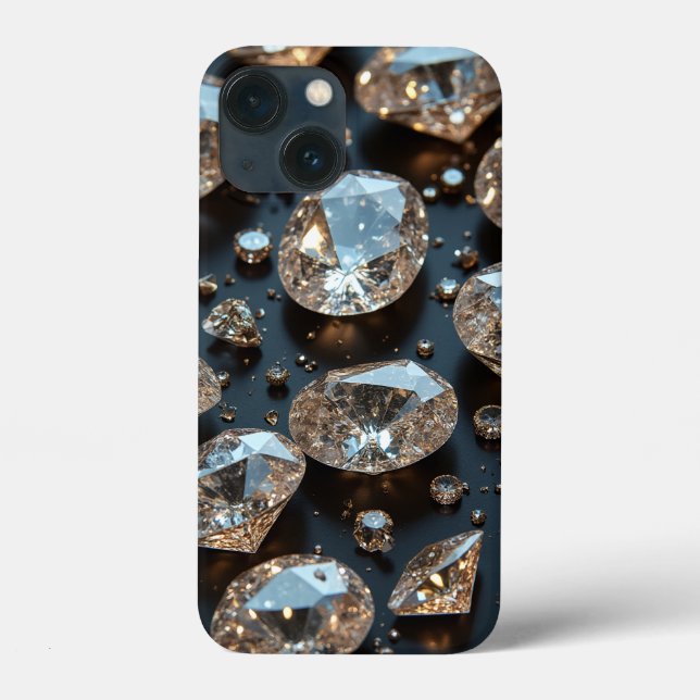 Diamond iphone case ser ut som diamant lyx (Baksida)