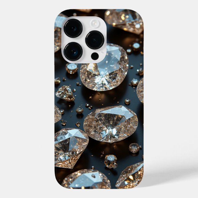 Diamond iphone case ser ut som diamant lyx (Baksida)