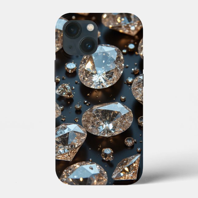 Diamond iphone case ser ut som diamant lyx (Baksida)