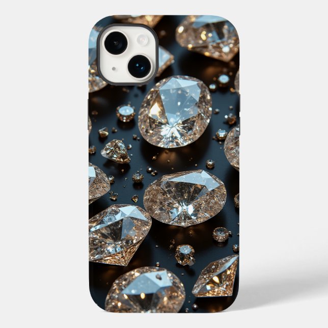 Diamond iphone case ser ut som diamant lyx (Baksida)