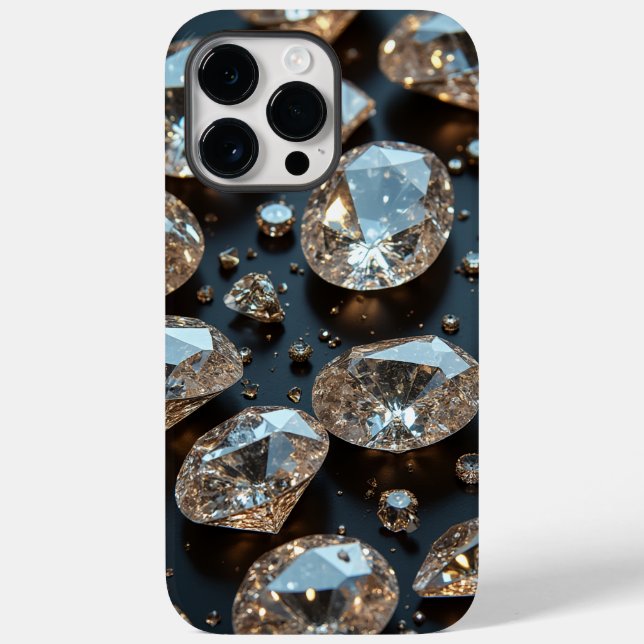 Diamond iphone case ser ut som diamant lyx (Baksida)