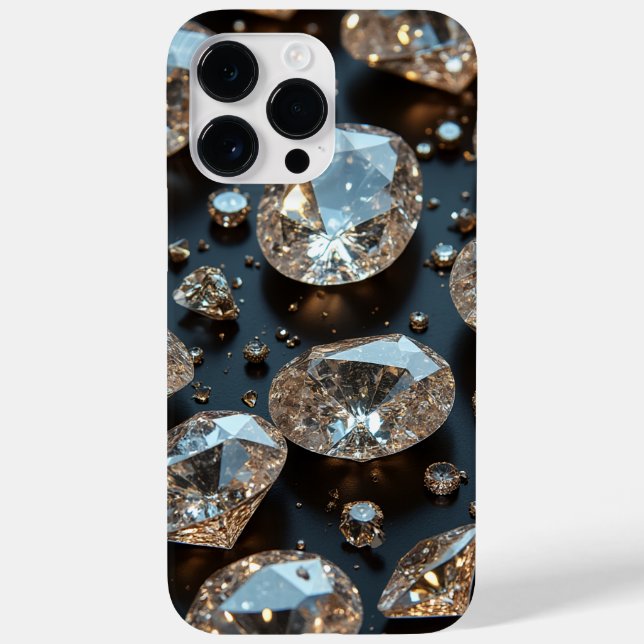 Diamond iphone case ser ut som diamant lyx (Baksida)