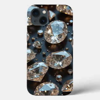 Diamond iphone case ser ut som diamant lyx