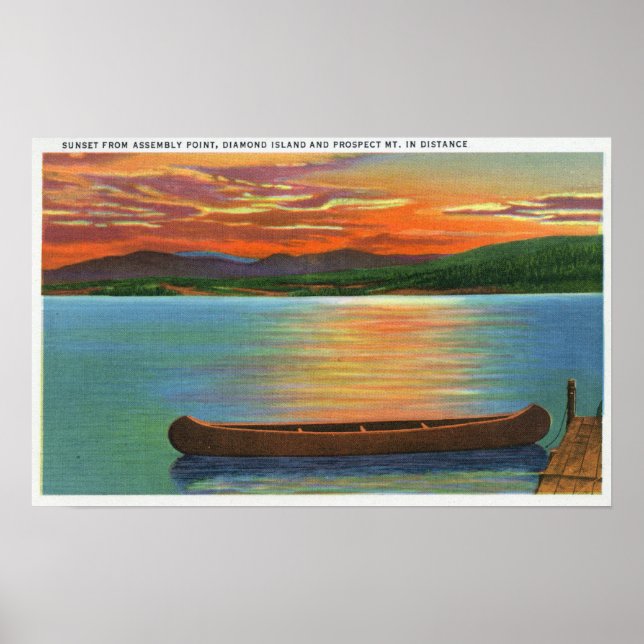 Diamond Island, Prospect Mt Poster (Framsidan)