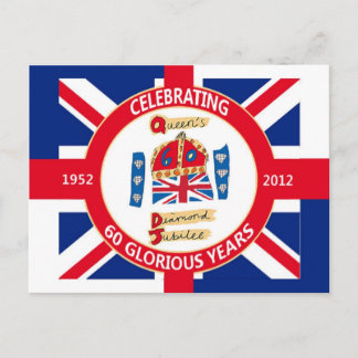 Diamond Jubilee 2012 Firande vykort