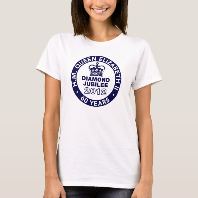 Diamond Jubilee Commemorative T-Shirt (Framsida)