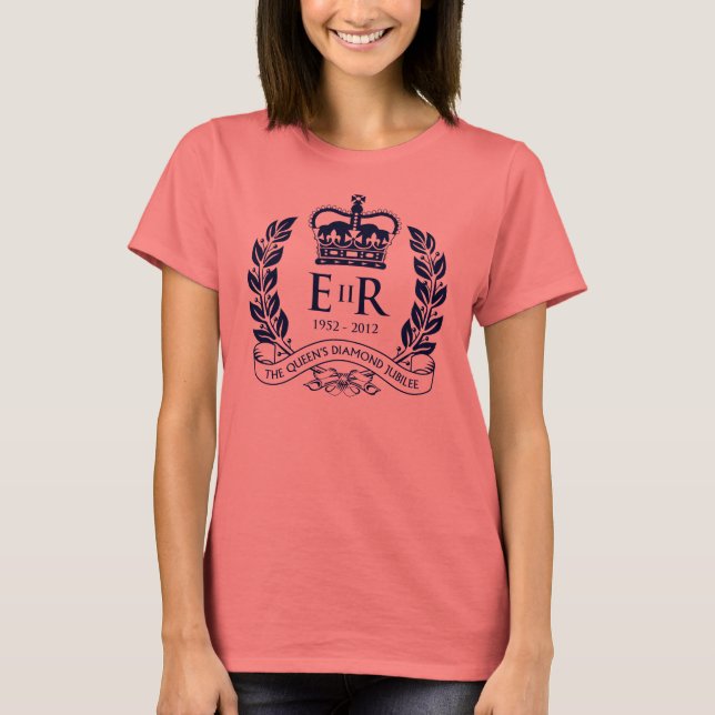 Diamond Jubilee Commemorative T-Shirt (Framsida)
