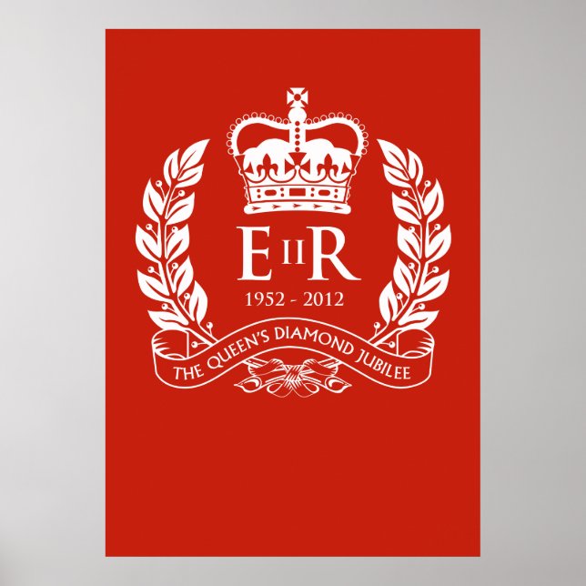 Diamond Jubilee Garland Poster (Framsidan)