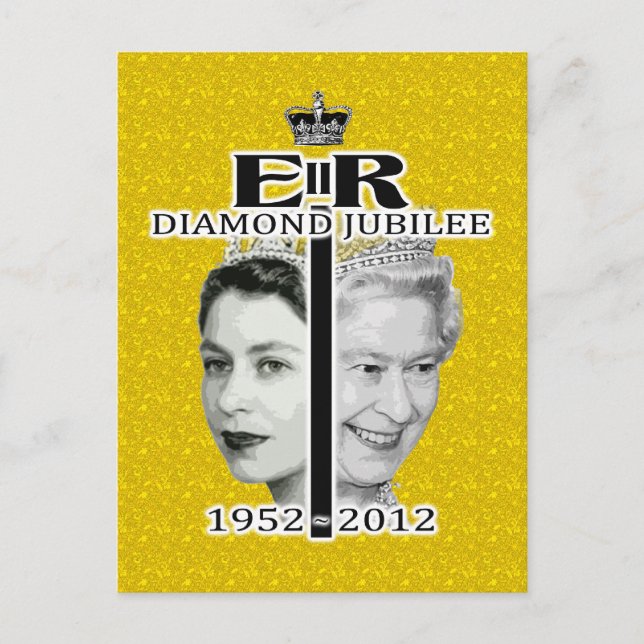 Diamond Jubilee Vykort (Framsida)