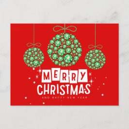 Diamond Jul Ornament Vykort