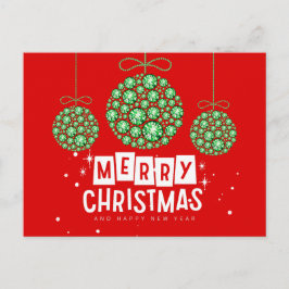 Diamond Jul Ornament Vykort