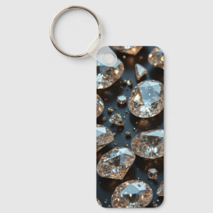 Diamond Keychains ser ut som en riktig diamant lyx Nyckelring