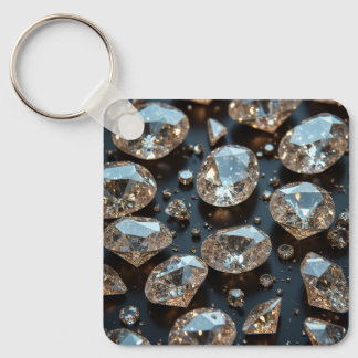 Diamond Keychains ser ut som en riktig diamant lyx Nyckelring