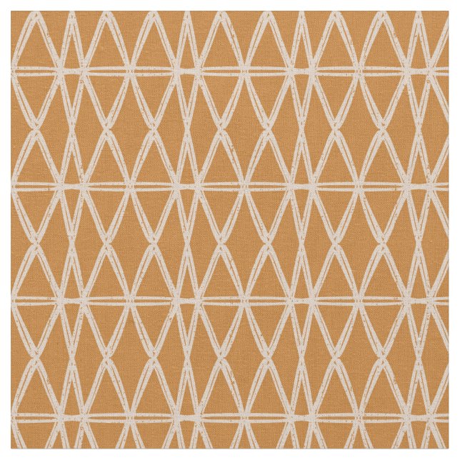 Diamond Lattice contemporary modern triangle Tyg (Närbild)