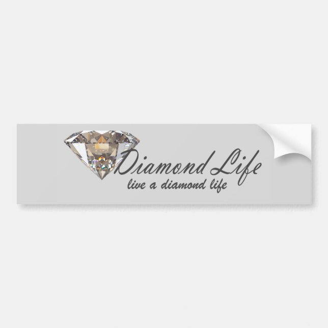 Diamond Life Bildekal (Framsidan)